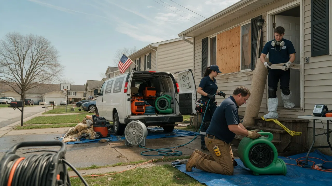 Water Damage Restoration in Fords, NJ near me